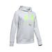 Under Armour Women's Rival Fleece Sportstyle LC Sleeve Graphic Hoodie