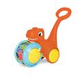 Toomies E73254 Tomy Pic & Push T. Rex, Children, Jurassic World, Educational Push & Go Vehicle, Colourful Dinosaur Toy for Baby Boys & Girls Aged 12 Months +, Multicoloured