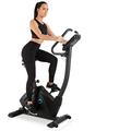 Capital Sports Evo Exercise Bike - with Training Computer, Stationary, Workout, BT, 32 levels, App Integration, 15-20 kg Flywheel, Tablet Mount, Pulse Sensor, Evo Track