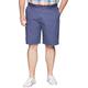 Nautica Men's Cotton Twill Flat Front Chino Short Casual, Blue Indigo, 52W Big