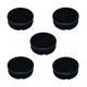 5x Bouchon de tube rond 26 mm embout rentrant tuyau noir chaise meuble neuf - Black