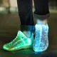 Baskets lumineuses à LED avec lumière clignotante pour garçons et filles chaussures de recharge USB