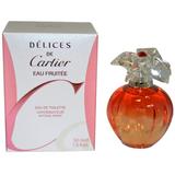 Cartier Delices de Cartier Eau Fruitee EDT Spray, 1.6 oz