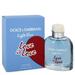 Light Blue Love Is Love by Dolce & Gabbana - Men - Eau De Toilette Spray 4.2 oz