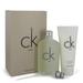 Calvin Klein Gift Set -- 6.7 oz Eau De Toilette Spray + 6.7 oz Body Moisturizer