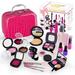 21-piece Children s Cosmetics Makeup Box Princess Set Safe Non-toxic Lipstick Nail Polish Girl Play House Toy Birthday Gifts