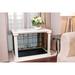 Merry Products Dog Cage with Cover White Small 20.71 L x 27.20 W x 22.09 H