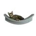 Refined Feline Lotus Leaf Cat Shelf