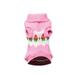 Pet Dog Sweaters Knitted Classic Pet Strawberry Pattern Sweater Autumn Winter Warm Costume Pet Dog Cat Warm Coat Dog Classic Outfit Knit Sweater Winter Clothes Apparel for Small Puppy Pink XS