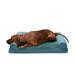 FurHaven Pet Products Plush & Suede Full Support Orthopedic Sofa Pet Bed for Dogs & Cats - Deep Pool Large