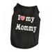 Mother s Day Dog T-Shirts Clothes Dog Shirts Apparel Summer Outfit Coats for Small Dogs Cat Pet Puppy
