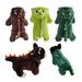 Yesbay Halloween Pets Dog Puppy Hoodie Clothes Cute Dinosaur Party Cosplay Costume Coffee
