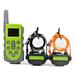 KOOLKANI 650 Yards Remote 2 Dog Training Collar Obedience Trainer:Rechargeable Waterproof Collar w/10 Levels of Adjustable Static Stimulation Beep Tone and Vibration