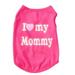 Pet T Shirt Spring Fall Dog Puppy Small Pet Cat Apparel Clothes Vest Tops Clothing Printed Love Mommy Dad