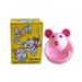 Wuffmeow Pet Feeder Toy Cat Mice Shape Food Rolling Leakage Dispenser Bowl Kitten Playing Toys