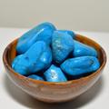 10PCS Blue Howlite Stone Cabochons Turquoise Color Stone Pebble Gemstone Mineral Crystal Cab