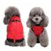 Promotion Clearance!Pet Clothes Dog and Cat Winter Jacket Coat with Zipper Warm Dog Cotton Clothes Leisure Jacket Pet Costume for small dogs Pet Supplies