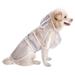 HDE Dog Raincoat Hooded Slicker Poncho for Small to X-Large Dogs and Puppies Clear M