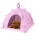 Prettyui Foldable Cute Pet Dogs Tent Outdoor Indoor Tent For Kitten Small Dog Puppy Kennel Room Cats Nest House Travel Supply