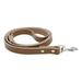 PetEquip Pet Dog Cat Smooth Leather Leash Solid Color Long Puppy Walker Lead Rope Supplies for Largr Small Dog