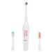 Kritne Pet Dog Toothbrush Pet Dog Electric Toothbrush Pet Dog Electric Toothbrush Teeth Cleaning Tool with 2 Brush heads