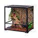 REPTIZOO Reptile Glass Terrarium with Double Hinge Door 24 x 18 x 24 ï¼ˆ45 Gallon)