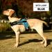 Dog Harness No Pull Pet Harnesses Adjustable Reflective Dog Vest K-shaped Illuminated LED Harness for Medium Large Extra Large Dogs by AMAZING FASHION 1PCS