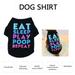 MABOTO Dog Shirt Dog T-Shirts Dog Spring Summer Clothes Printed Pet Clothing Pet Summer Clothes for Puppy Dogs
