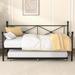 VECELO Crisscross Twin Daybed with Trundle