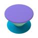 PopSockets PopGrip with Swappable Top for Phones Colorblock Amethyst Purple