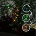 Alpine Corporation 12 x 37 Solar Hummingbird LED Light Garden Stake Multicolor