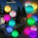 Toodour Solar String Lights Color Changing Solar Ball Wind Chimes LED Decorative Mobile Waterproof Outdoor String Lights for Patio Balcony Bedroom Party Yard Window Garden Easter Decorations