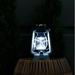 Alpine Corporation Indoor/Outdoor Hurricane Lantern Cool White LED Lights