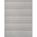 Beverly Rug Outdoor Area Rug 8 x 10 Patio Garden Porch White and Grey