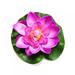 4 inch Artificial Floating Lotus Flowers for Pool Realistic Water Lily Pads Perfect for Home Outdoor Patio Pond Aquarium Decorations