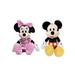 Disney 11 Mickey and Minnie Mouse Stuffed Plush Dolls Toys 2-Piece Set