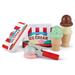 Melissa & Doug Scoop and Stack Ice Cream Cone Magnetic Pretend Play Set Multicolor - FSC Certified