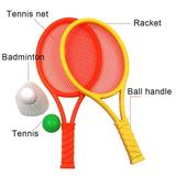 SPRING PARK Mini Portable Simulation Badminton Rackets Ball Set Family Children Sports Leisure Toy Educational Play Toy