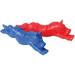 U. S. Toy Flying Rubber Racehorse Shooter 4.25 Party Favors Red Blue 8 Pack