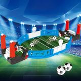 Yesbay Kids 2-Player Competitive Soccer Football Field Board Table Interactive Game Toy Competitive Football Game Toy Green Green