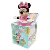 KIDS PREFERRED Disney Baby Minnie Mouse Jack-in-The-Box - Musical Toy for Babies
