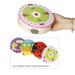 6 Handheld Tambourine Hand Drum Percussion Musical Toy with 4 sets Metal Jingles for Party Kids Games 1pc/ Pack (4 patterns Random Delivery)