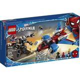 LEGO Marvel Spider-Man: Spiderjet vs. Venom Mech - 371 Piece Building Kit [LEGO #76150 Ages 7+]