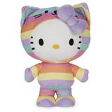 GUND Sanrio Hello Kitty Rainbow Outfit Plush Premium Stuffed Animal for Ages 1 and Up 9.5 Rainbow