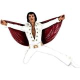 Elvis Presley Live in Concert 1972 Figure King White Jumpsuit Cape Collectible NECA