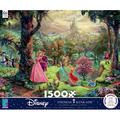 Ceaco - 1500PC Assortment - Thomas Kinkade - Disney - Sleepy Beauty - 1500 Piece Jigsaw Puzzle