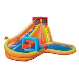 Fun Express Banzai Lazy River Inflatable Outdoor Adventure Water Park Slide and Splash Pool