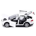 1:32 Scale Car Model X90 Alloy 1/32 Diecast Model Car w/ Sound & Light Pull Back Model Car Toy Cars Kids Toys Collection (White)
