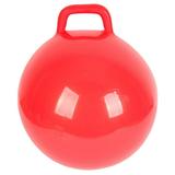 Lixada Pure Color Inflatable Bouncing Ball Kids Jumping Hop Ball with Handle for Adults Children Exercise Toy