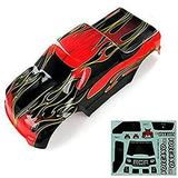 Redcat Racing 88049-R Truck Body (1/10 Scale Red Flame)